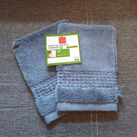 French Shower Gel Glove Applicator (Set of 2) - Picture 3 of 10